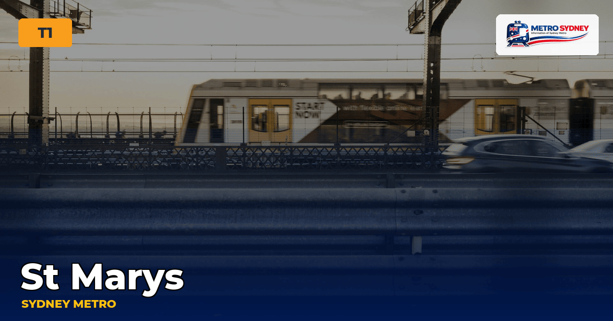 St Marys station — Sydney Metro