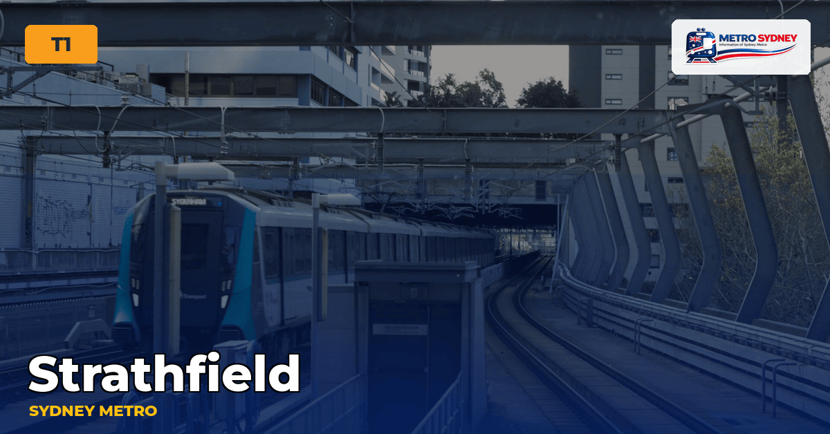 Strathfield station — Sydney Metro