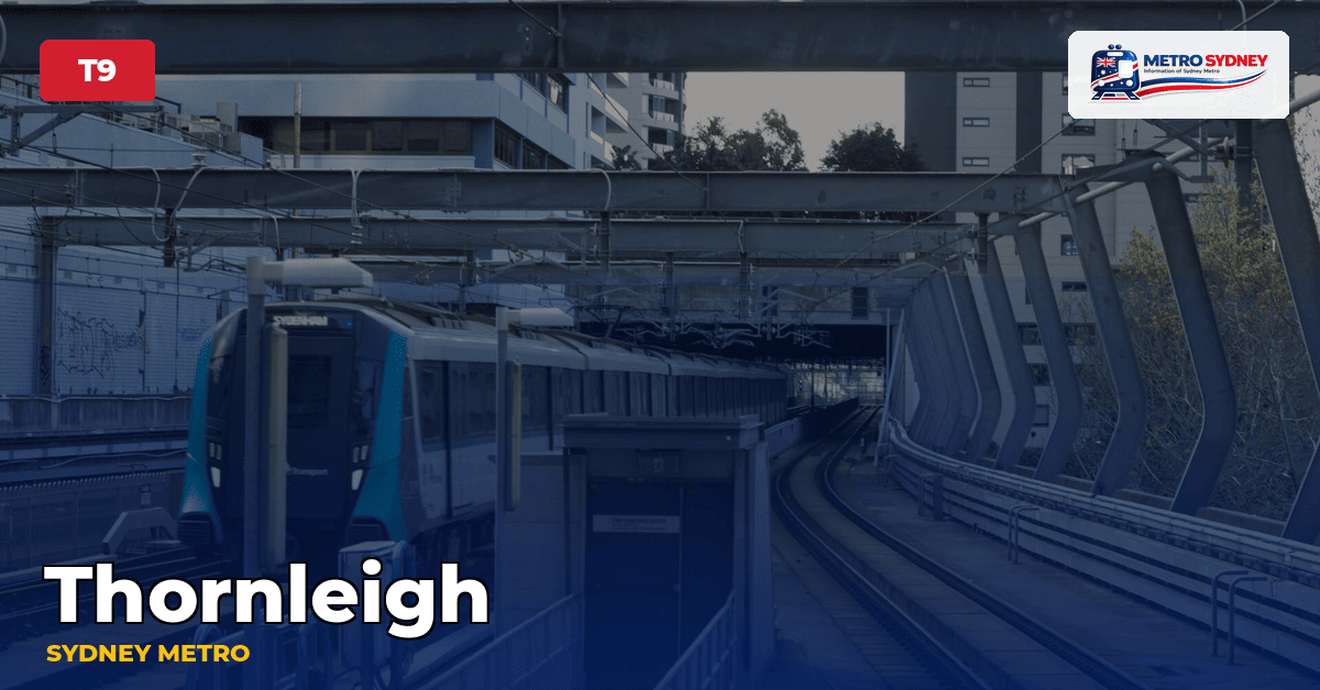 Thornleigh station — Sydney Metro