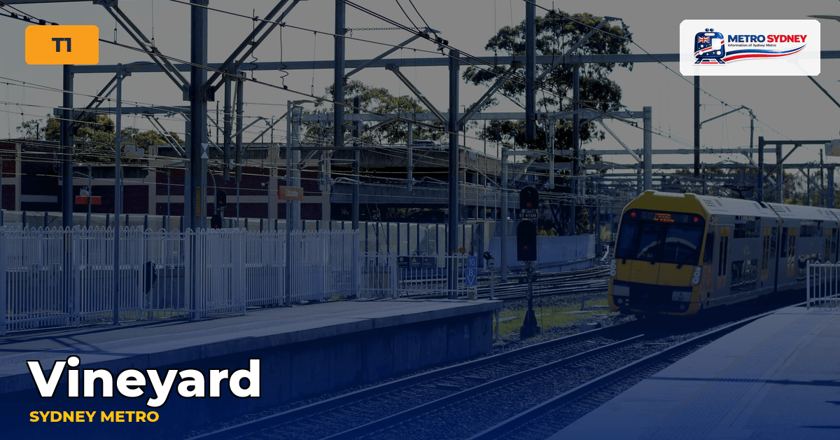 Vineyard station — Sydney Metro