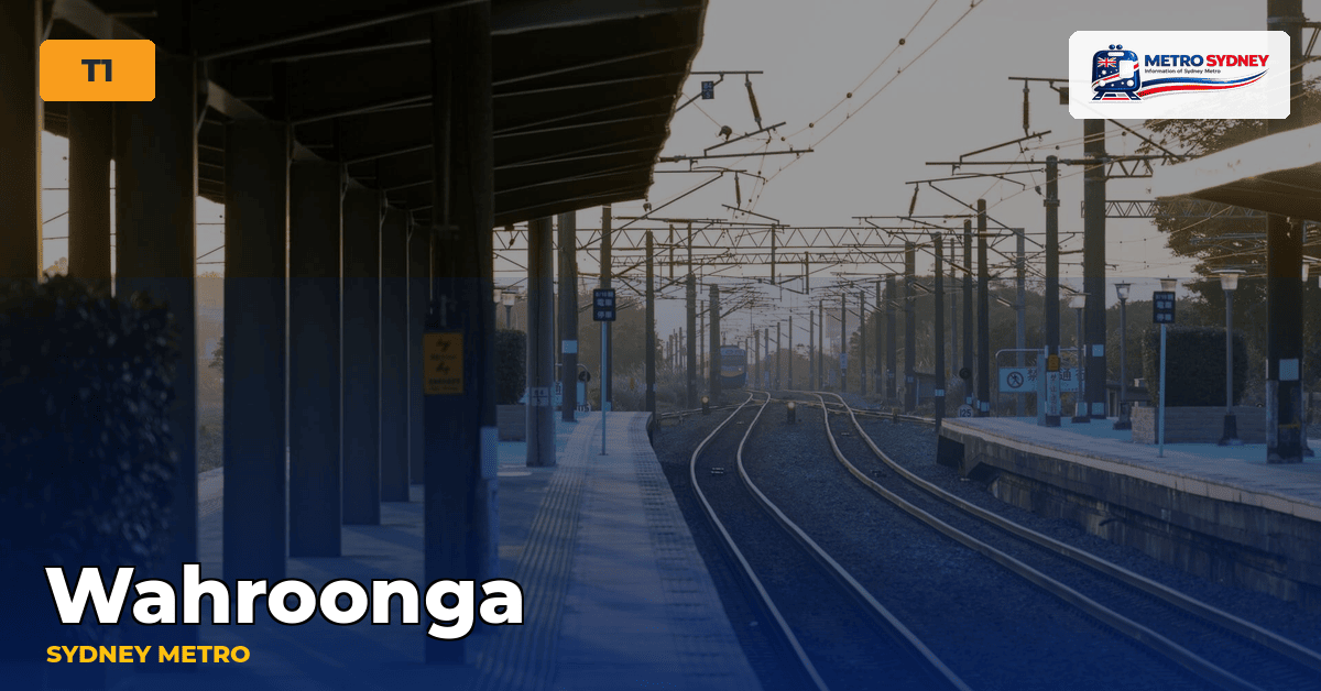 Wahroonga station — Sydney Metro