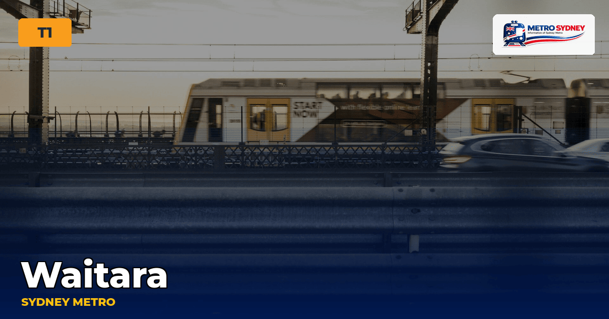 Waitara station — Sydney Metro
