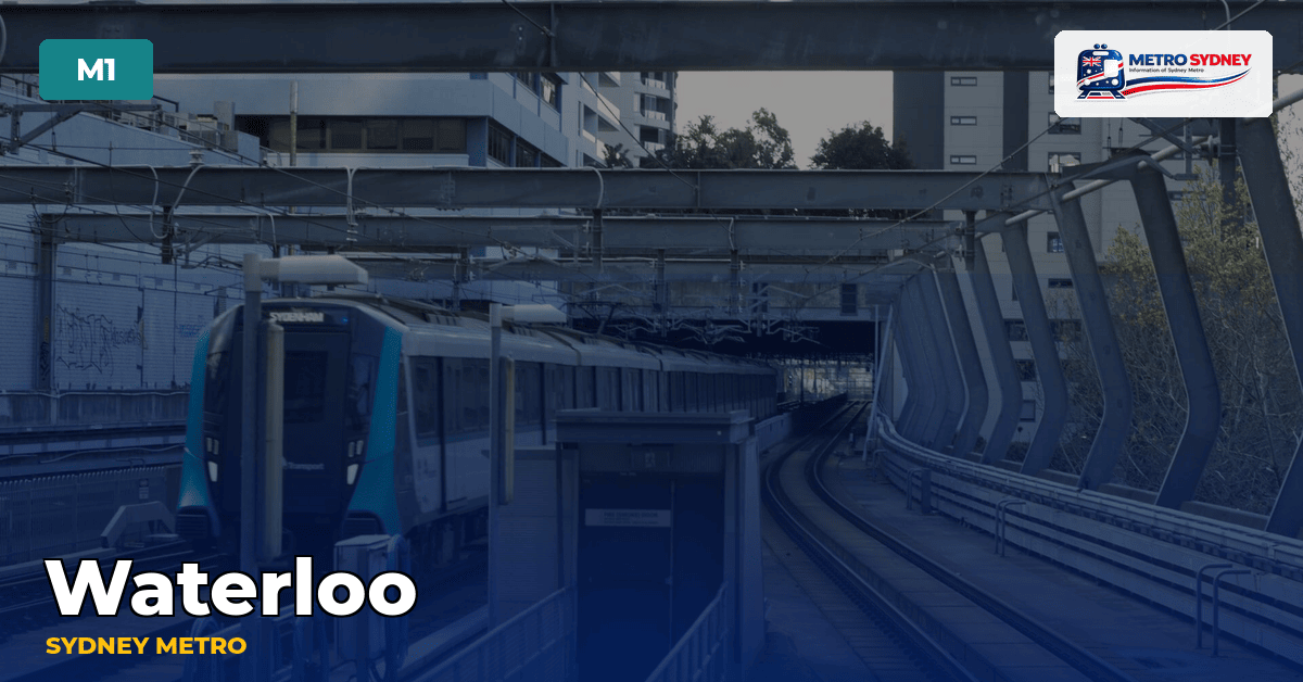 Waterloo station — Sydney Metro