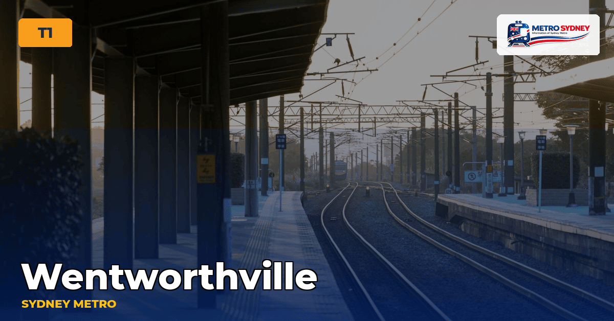 Wentworthville station — Sydney Metro