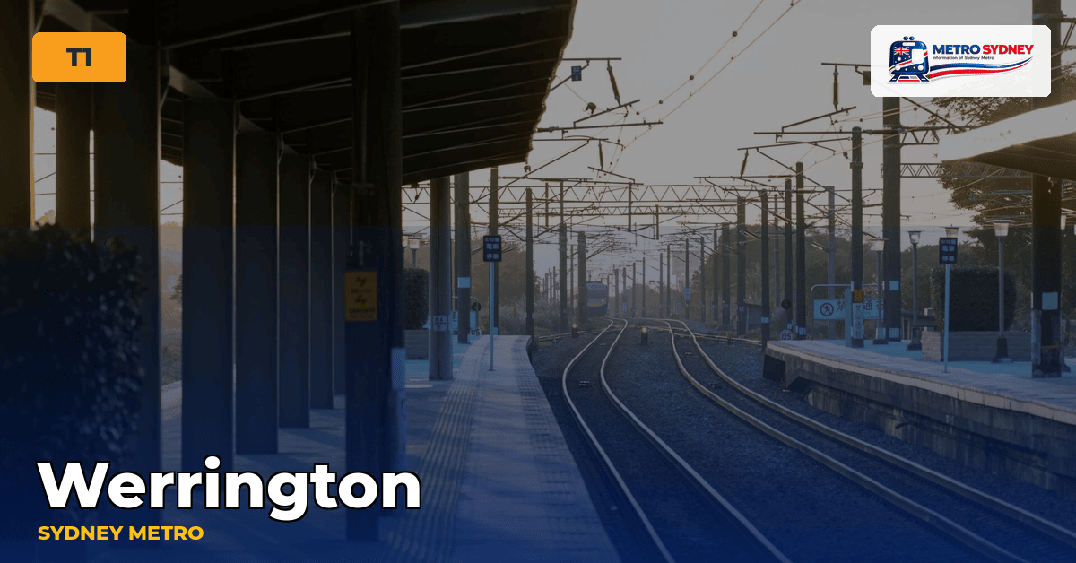 Werrington station — Sydney Metro