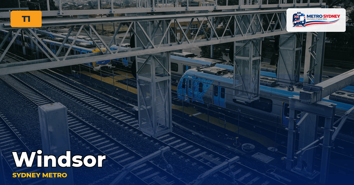 Windsor station — Sydney Metro