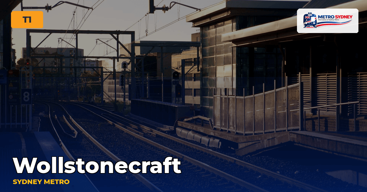 Wollstonecraft station — Sydney Metro