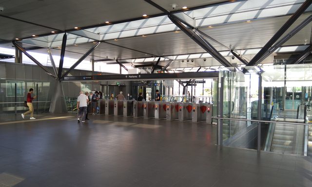 Epping railway station concourse, T9 Northern line, Sydney Metro